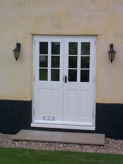 Timber Double French Patio Doors